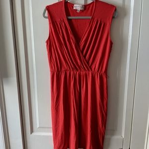 Philosophy Faux Wrap Sleeveless Dress